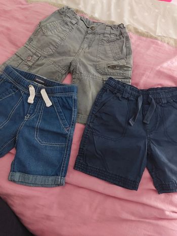 Lot bermudas 3ans