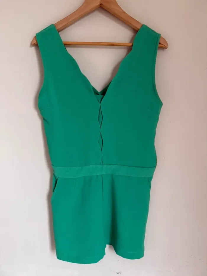Combishort verte sweed