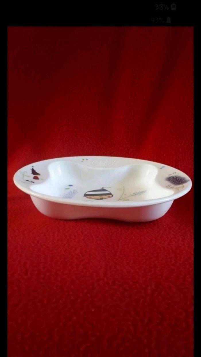 Assiette pour le repas de bébé - photo numéro 2