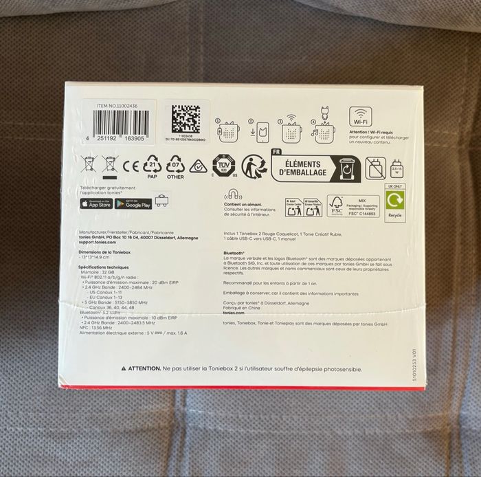 Toniebox 2 NEUVE -30% - photo numéro 3