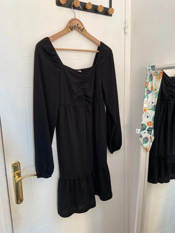 Robe manches longues style bouffantes Vila Taille S