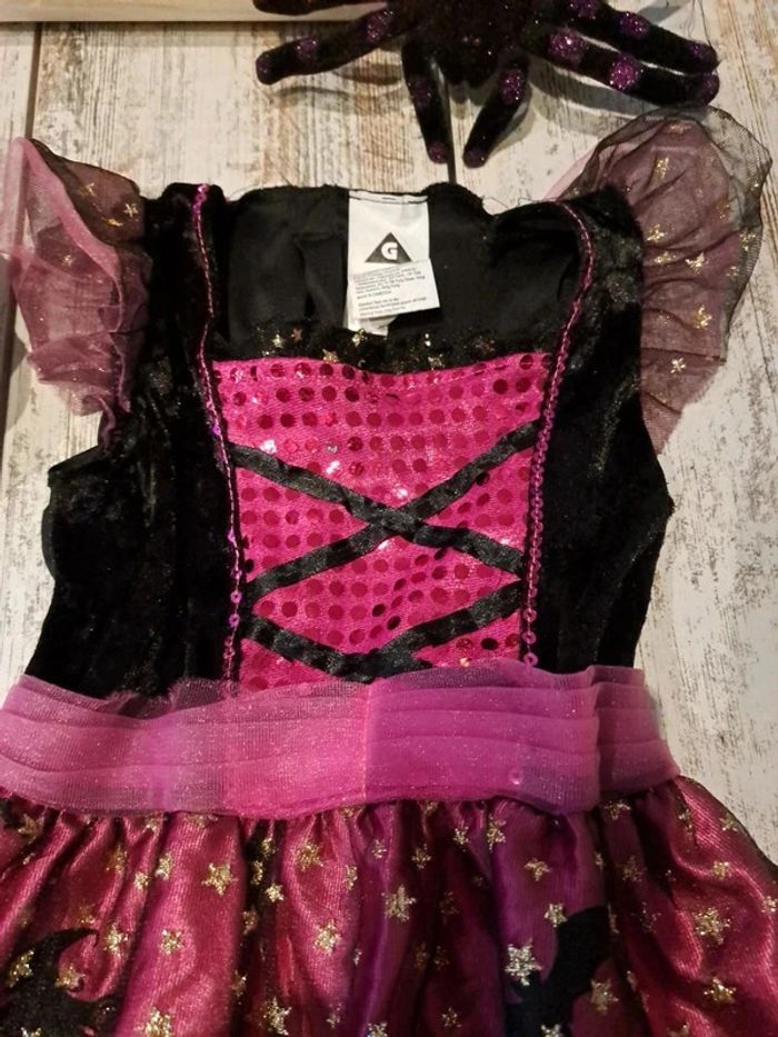 Robe Halloween triple jupon tulle et sequins - photo numéro 2