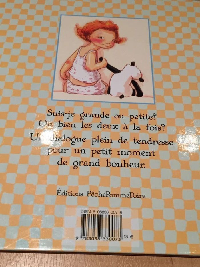 Livre je suis grande ou je suis petite - photo numéro 2