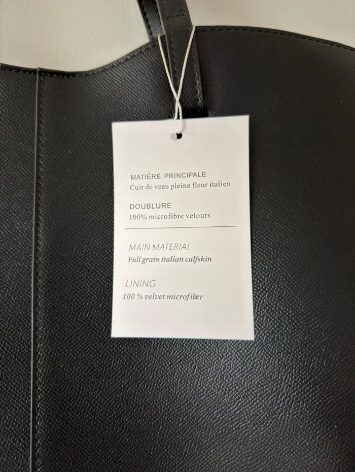 Sac Polene Cyme Noir Authentifier envoi rapide - photo numéro 4