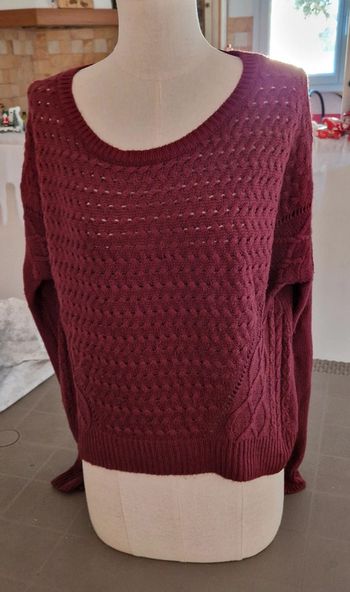 Pull Jennyfer bordeaux