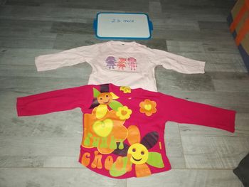 Lot de de 2 tee-shirt