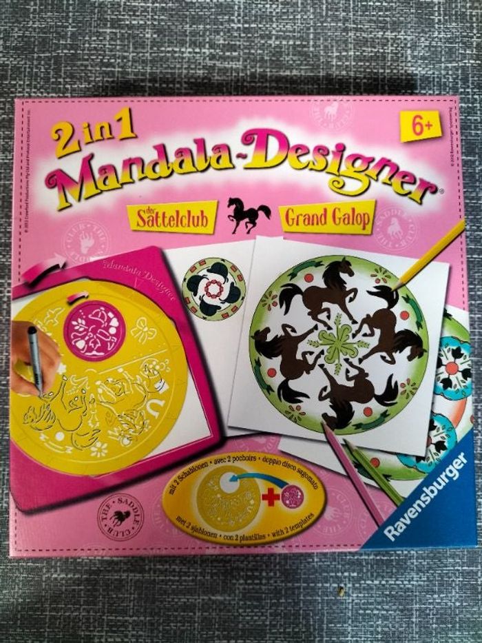 Jeux enfants Mandala Grand Galop