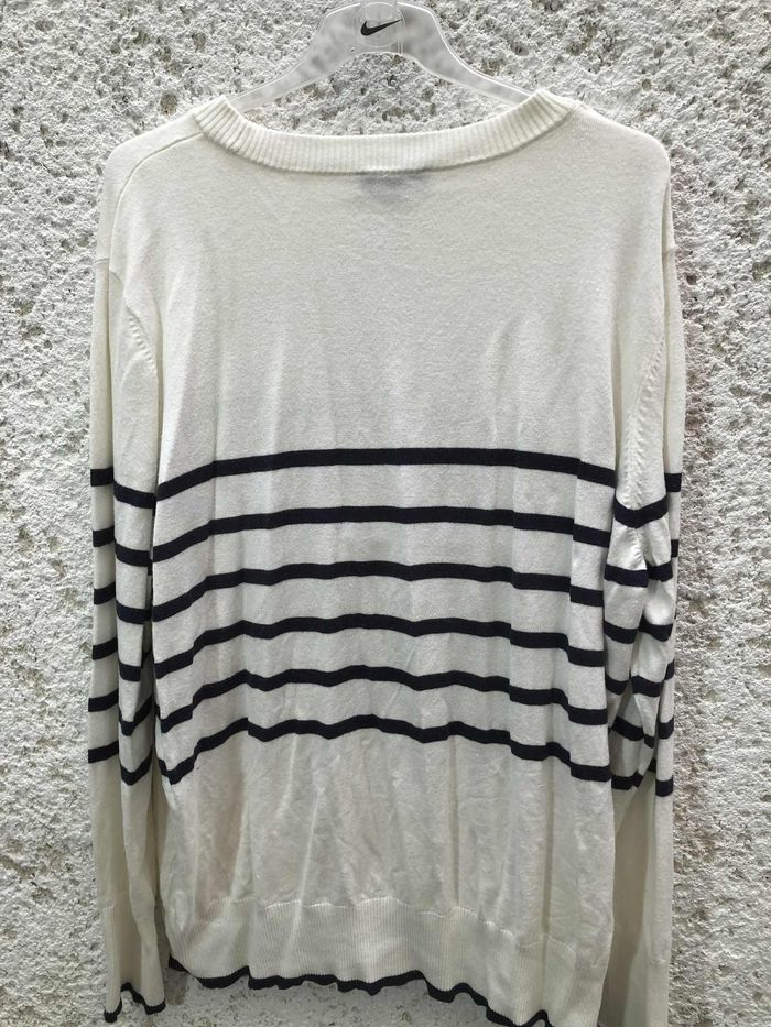 Pull blanc C&A XL - photo numéro 3