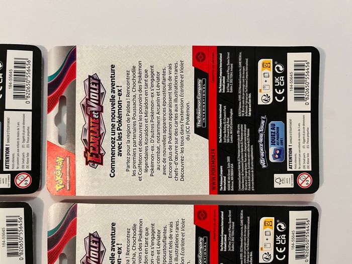 Lot 6 boosters Pokémon écarlate et violet - photo numéro 6