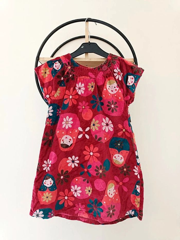 8 ans robe dpam du pareil au même velours