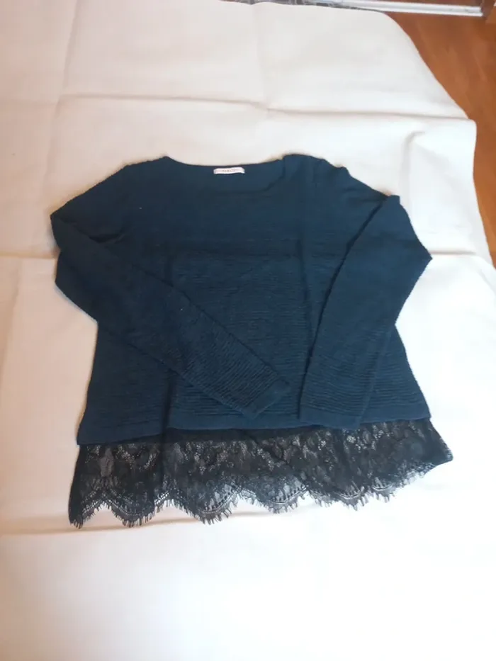 Pull camaïeu