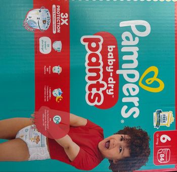 Couches Pampers pants taille 6