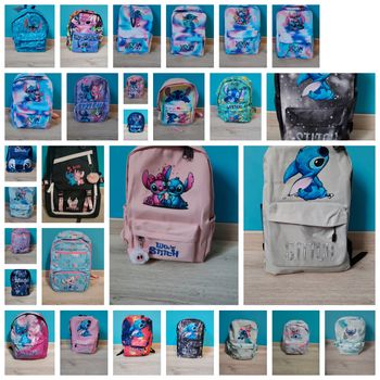 Sac a dos école stitch neuf  cartable scolaire Lilo et Stitch