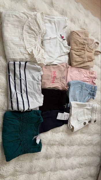 Lot vêtements 