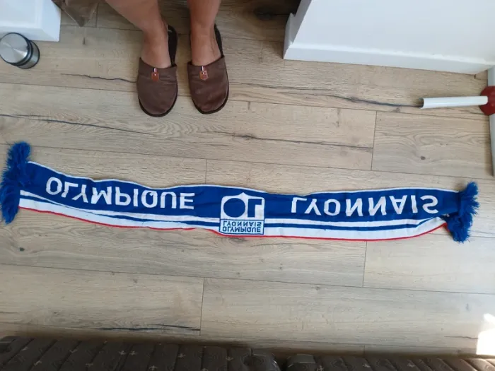 Écharpe football olympique lyonnais - photo numéro 3