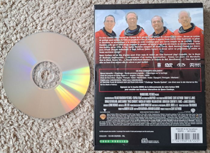 💿 DVD : Space Cowboys - photo numéro 3