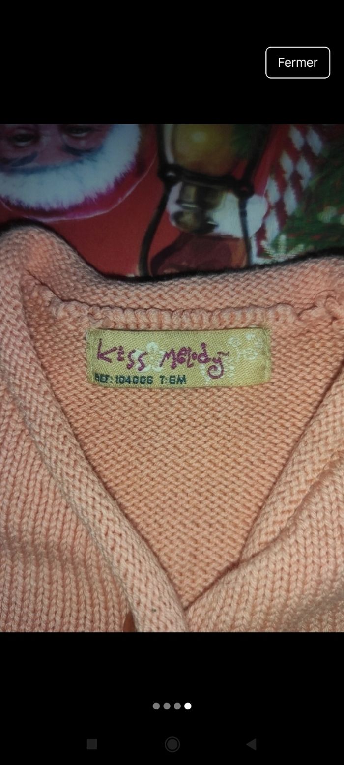 Très beau gilet fille e4 - photo numéro 4