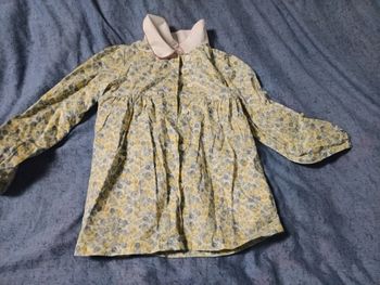 Blouse fille 7/8 ans 