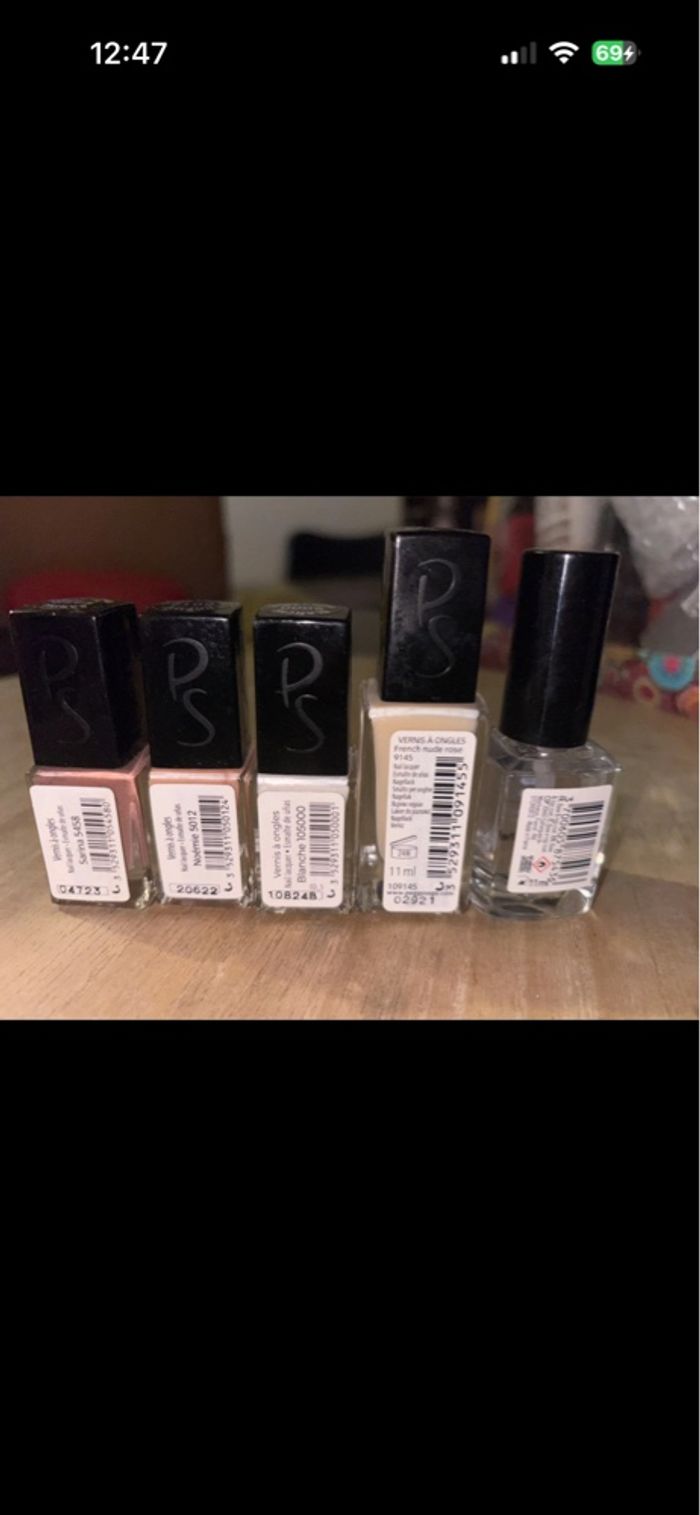 Lot de 5 vernis classiques - photo numéro 2