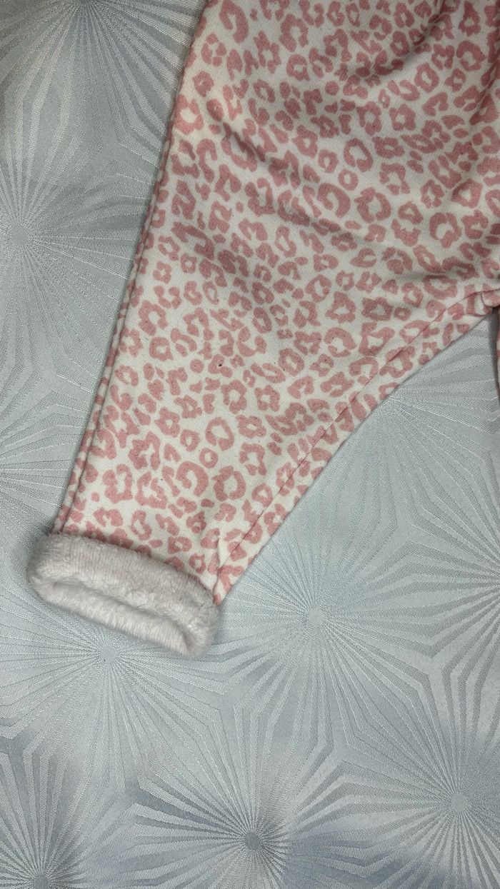 Pantalon chaud fille 6/9 mois - 74 cm - photo numéro 3