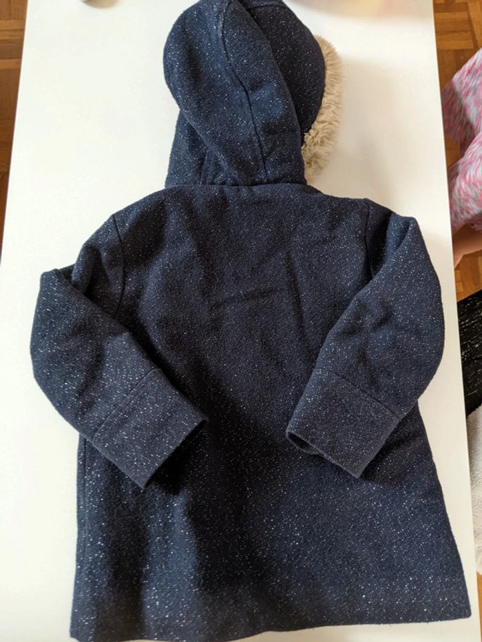 Manteau d'hiver parka fille 3 ans rembourré sherpa Gemo - photo numéro 2