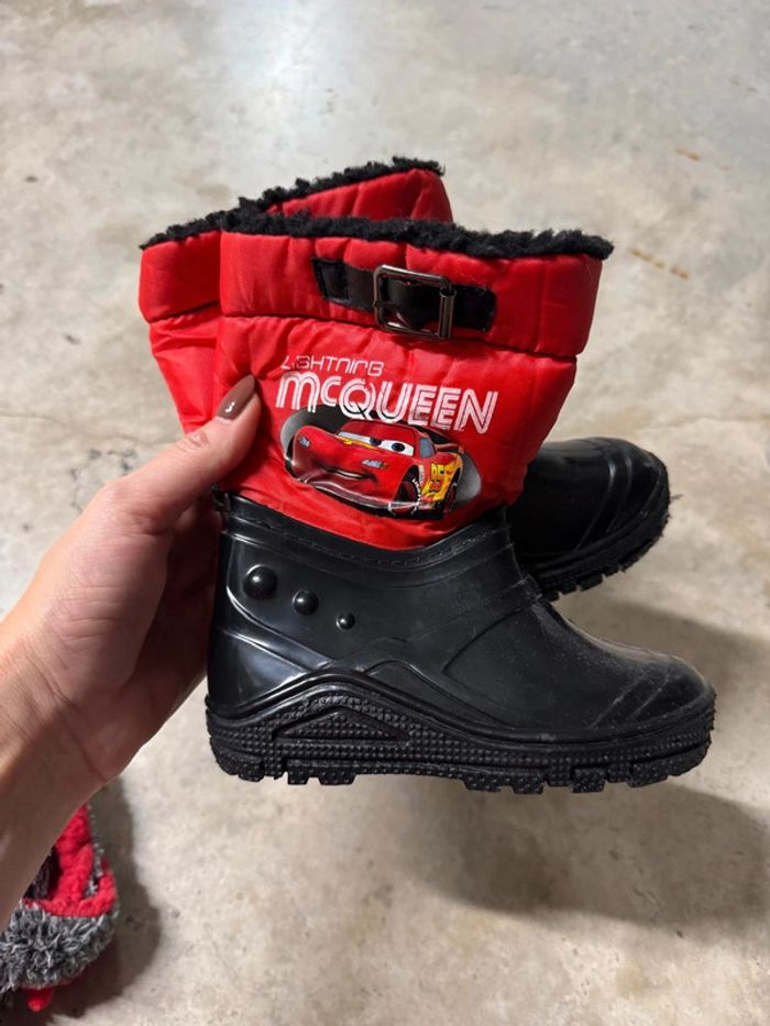 Bottes de pluie flash mac Queen cars