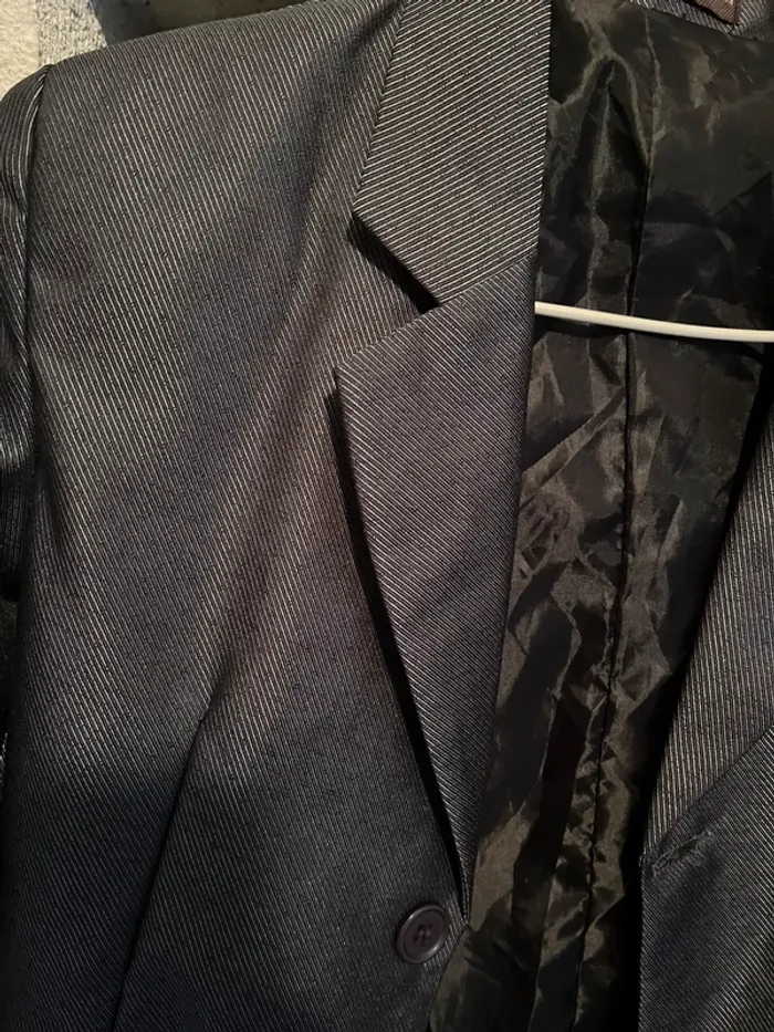 Veste gris bleu pour cérémonie taille 8 ans - photo numéro 9