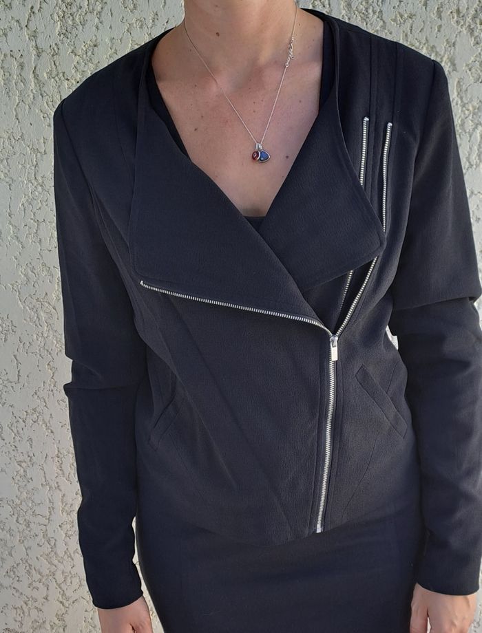 Blazer femme noir