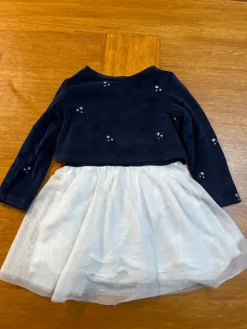 Robe + pull Okaïdi 4 ans