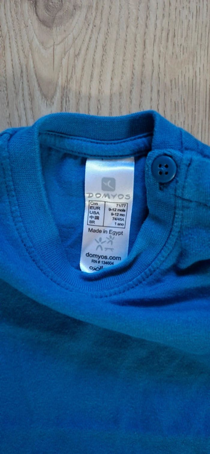 T-shirt 9mois NEUF Decathlon - photo numéro 2
