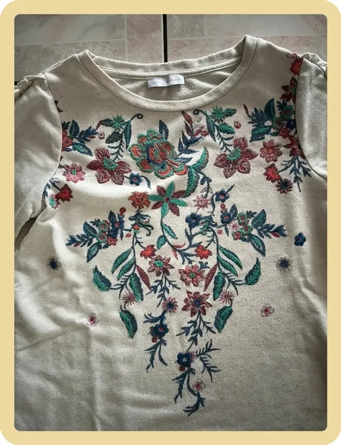 Sweat fleurs - photo numéro 2