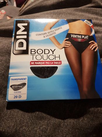 Collant  Dim Body touch noir T3