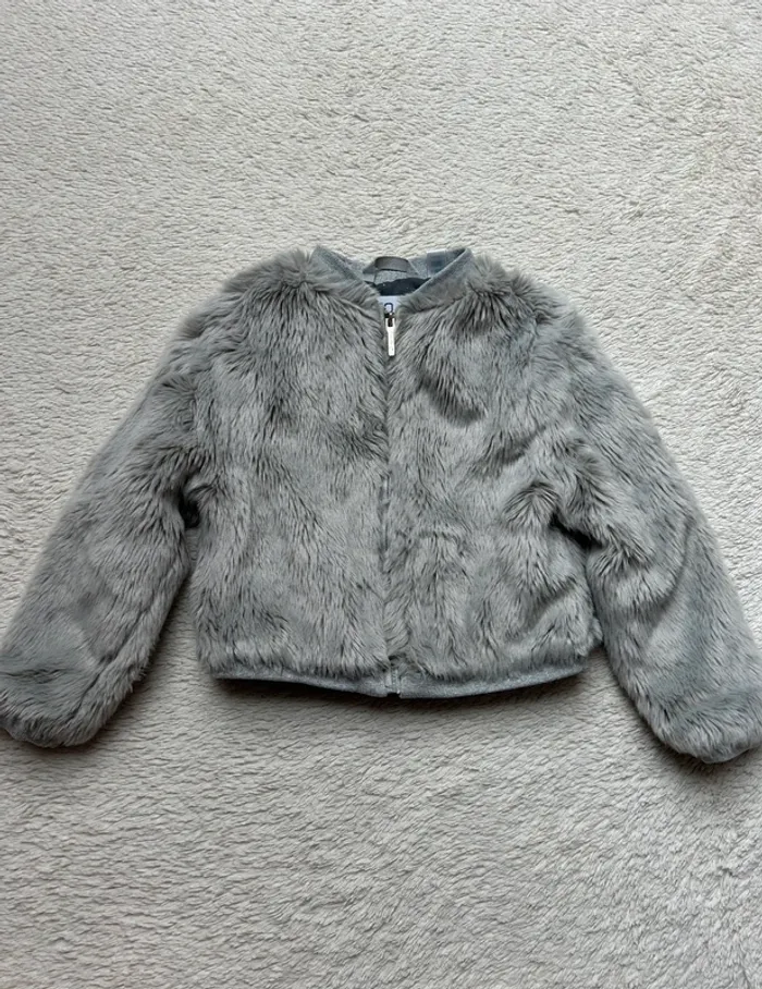 Manteau / veste moumoute Okaïdi