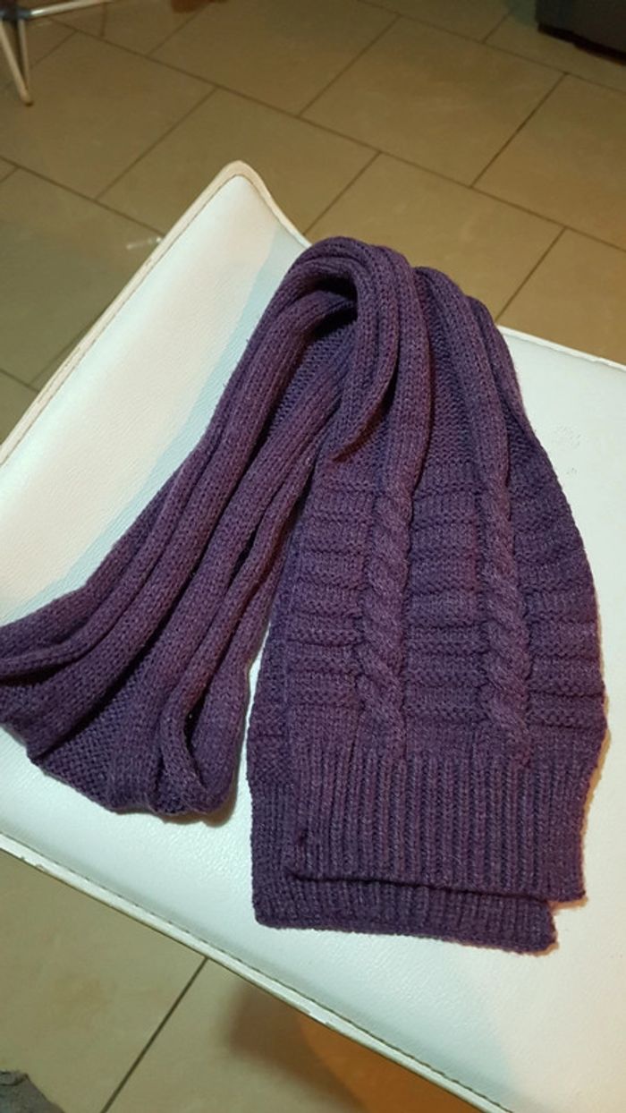 Bonnet + gant + écharpe - photo numéro 4