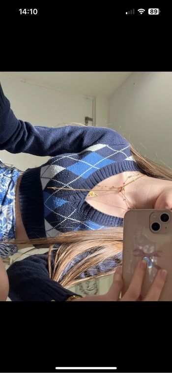 Pull crop , carreaux