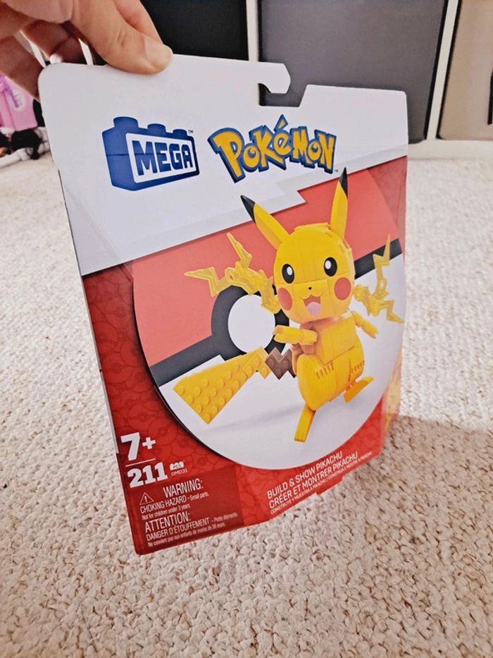 Coffret pokemon Pikachu Mega Construx 211 Livraion garantie avant Noël sous 48h🤶 - photo numéro 5