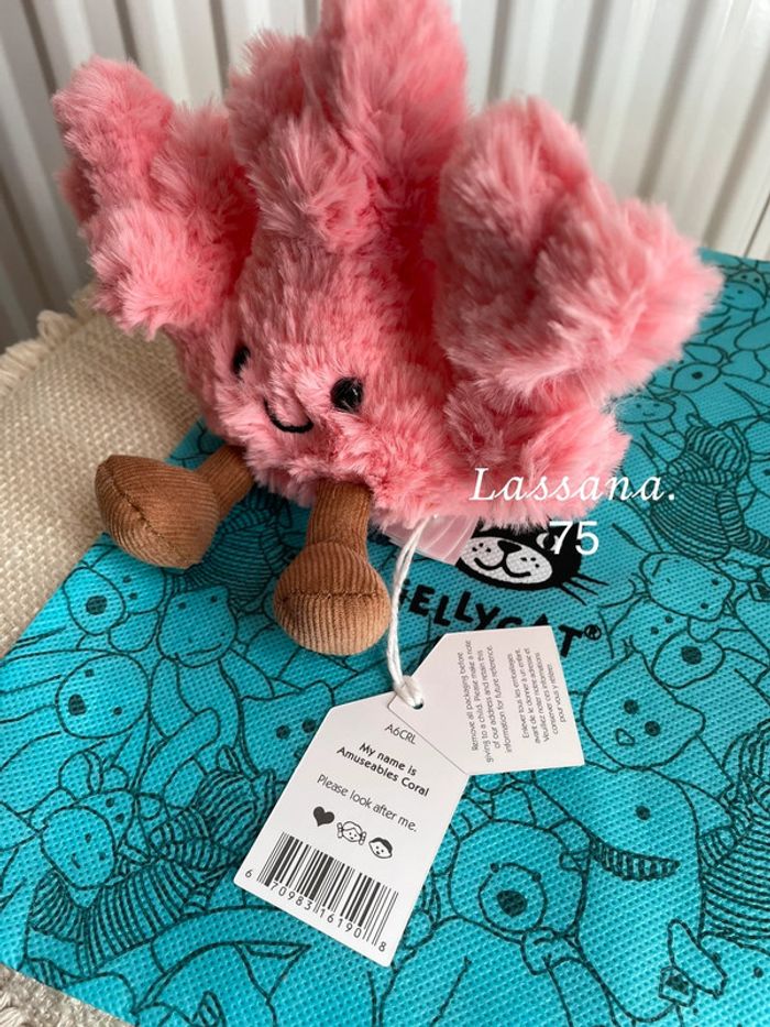 Peluche Jellycat Amuseables Corail 🪸 - photo numéro 4
