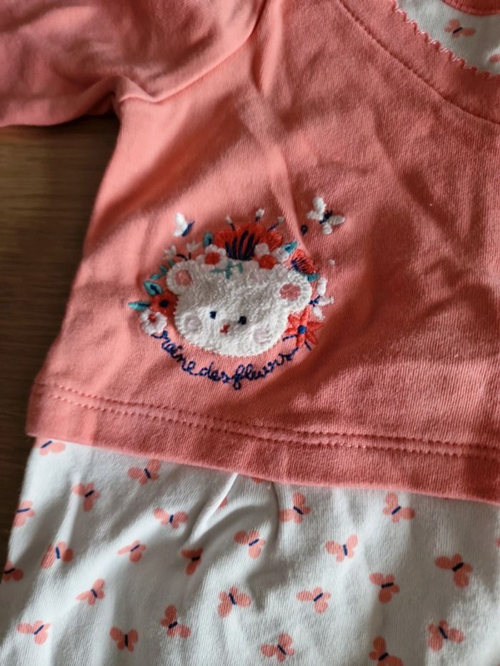 Pyjama sergent major fille 6 mois - photo numéro 2