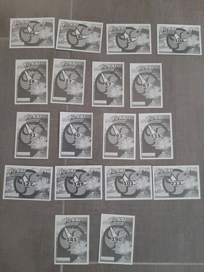 Stickers Yokai watch album bleu - photo numéro 3