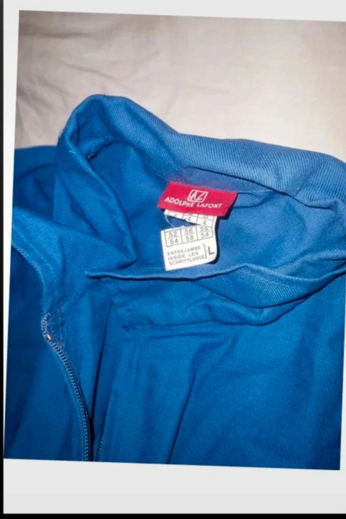 Bleu de travail homme neuf adolphe lafond - photo numéro 2