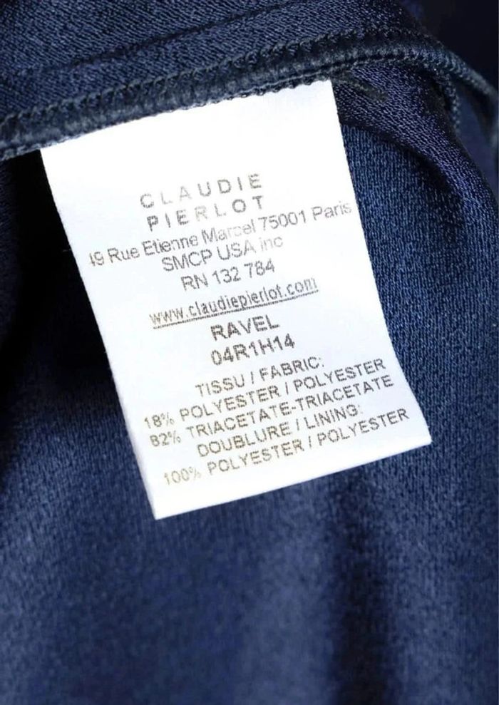 Robe Ravel dos nue coeur Claudie Pierlot Taille 36 - photo numéro 9