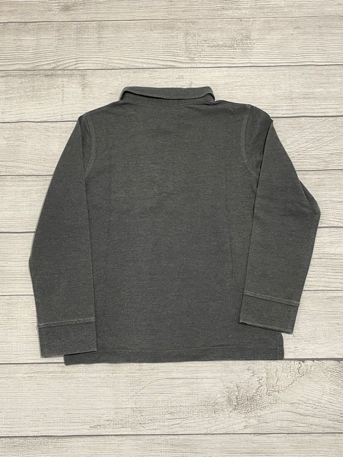 Tape à l’œil - Polo - Gris anthracite - manches longues - 8 ans - photo numéro 3