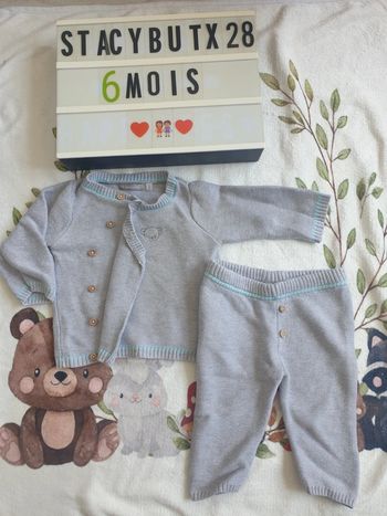 Jolie ensemble garçon 6 mois