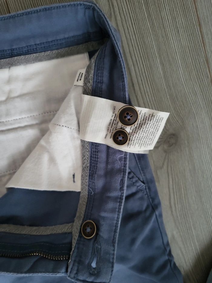 Pantalon bleu Jack and Jones t34/32 - photo numéro 5