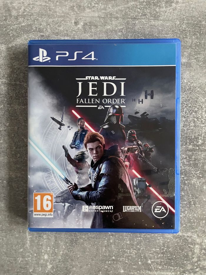 Jeu pour Sony playstation 4 / PS4, Star wars Jedi fallen order complet en version française.