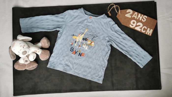 Tee-shirt 👣 sergent major, 2 ans