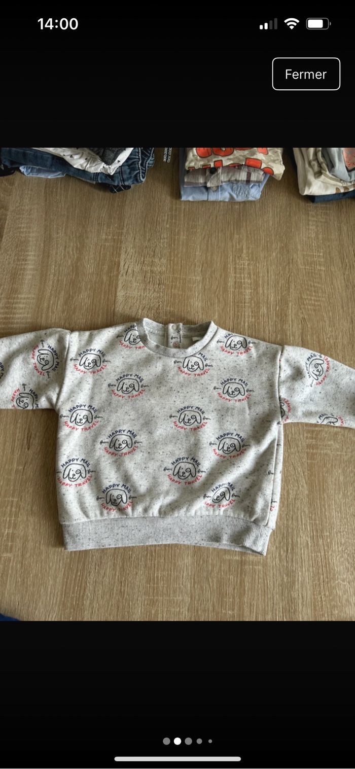 Lot pull bébé garçon