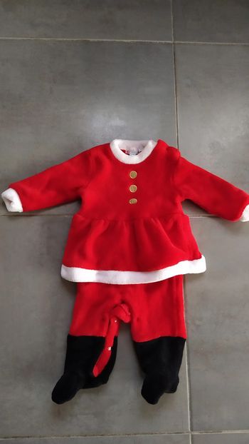 Tenue de Noël fille 6 mois