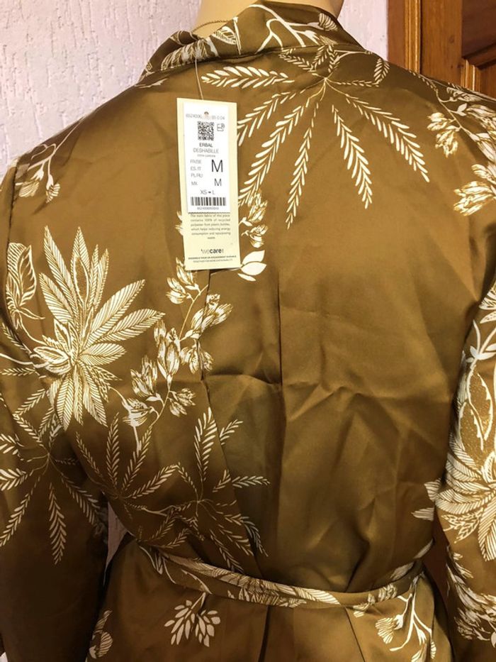 Ensemble déshabillé et pantalon ocre etam -  n e u f s - photo numéro 5