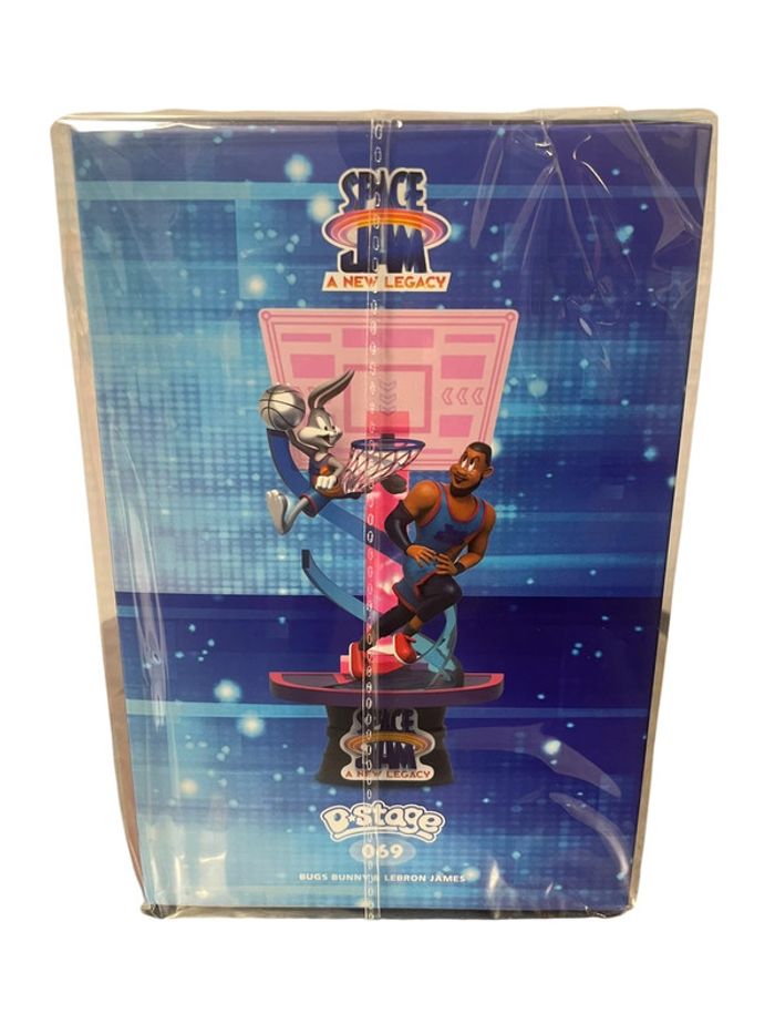 Space Jam A New Legacy Diorama Stage 069 Bugs Bunny & Le Bron James Beast Kingdom neuf - photo numéro 4